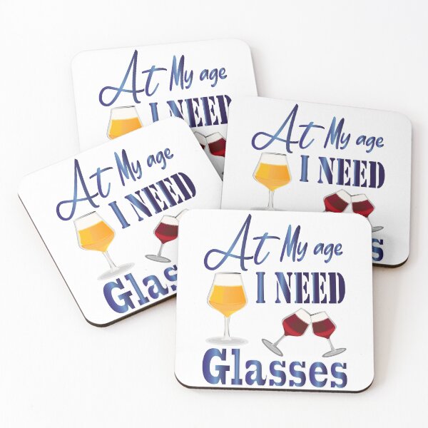 Item preview, At my age i need glasses designed and sold by MJayDesign.