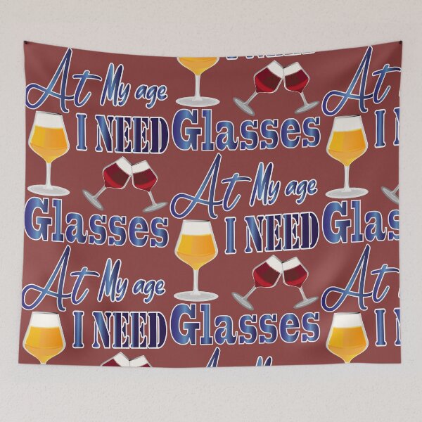 Item preview, At my age i need glasses designed and sold by MJayDesign.