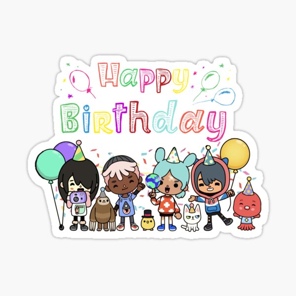 Toca Boca Gift Birthdaytoca Boca Squad 2 Png Toca (Instant Download) 