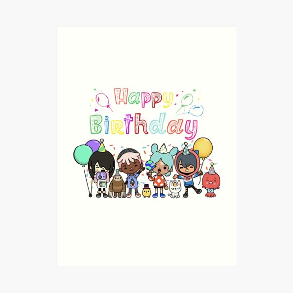 Toca Boca - Toca Boca /TOCA LIFE/ TOCA BOCA WORLD . Characters Poster for  Sale by Mycutedesings-1