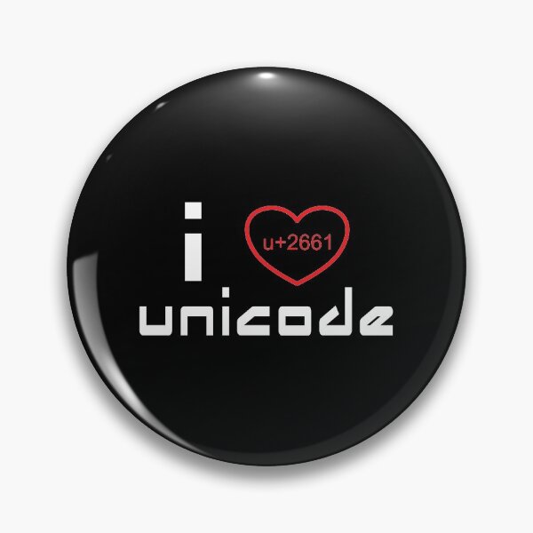 Artikelvorschau, Ich Herz Unicode entworfen und verkauft von FiaFiaPress.