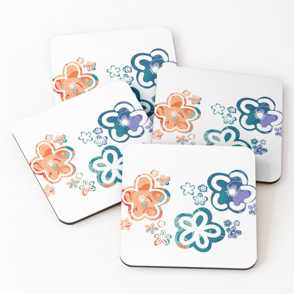 Item preview, Pretty Trippy Flowers, Rainbow, Doodle, Flower Doodle designed and sold by haleypink.