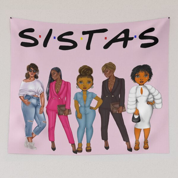 Item preview, Fun African American Sistas designed and sold by evadeedesigns.