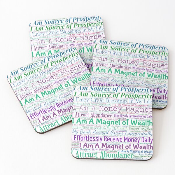Item preview, Law of Attraction Wealth Visualization Word Cloud For Prosperity and Abundance designed and sold by frankie5368.