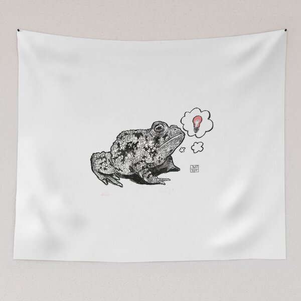 Item preview, Toad with ideas designed and sold by lost-souvenirs.