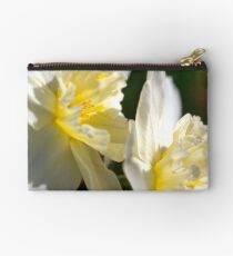 White Daffodils Studio Pouch