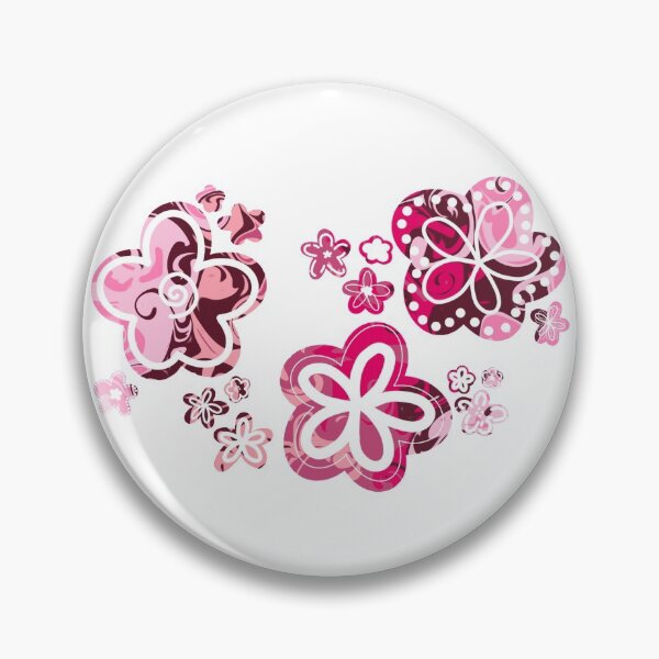 Item preview, Pink and Purple Pretty Trippy Flowers, Rainbow, Doodle, Flower Doodle designed and sold by haleypink.