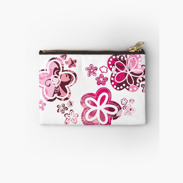 Item preview, Pink and Purple Pretty Trippy Flowers, Rainbow, Doodle, Flower Doodle designed and sold by haleypink.