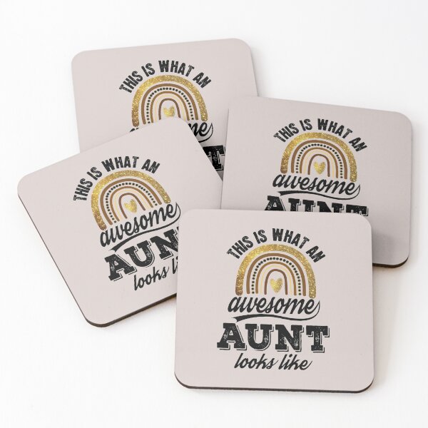 Item preview, This Is What An Awesome Aunt Looks Like | Golden Rainbow designed and sold by JooArtPrints  ★★★★★.