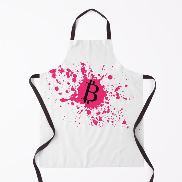 Item preview, Bitcoin Paint Splatter Crypto Design designed and sold by Funny-Tees4U.