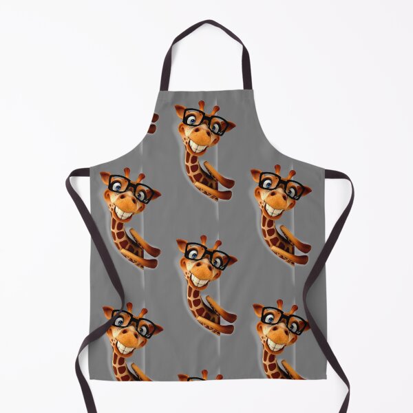 Item preview, Giraffe, illustration, funny giraffe, Giraffe illustration, mammal, animals, caricature, funny, friendship, cartoon, print. designed and sold by Senior-Kuzmin.