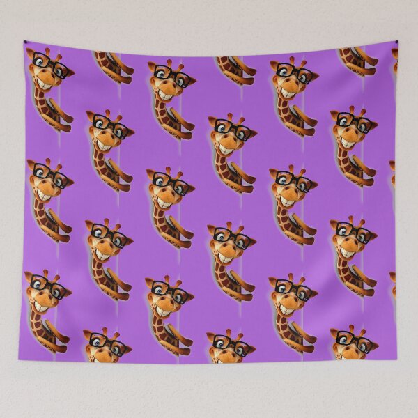 Item preview, Giraffe, illustration, funny giraffe, Giraffe illustration, mammal, animals, caricature, funny, friendship, cartoon, print. designed and sold by Senior-Kuzmin.