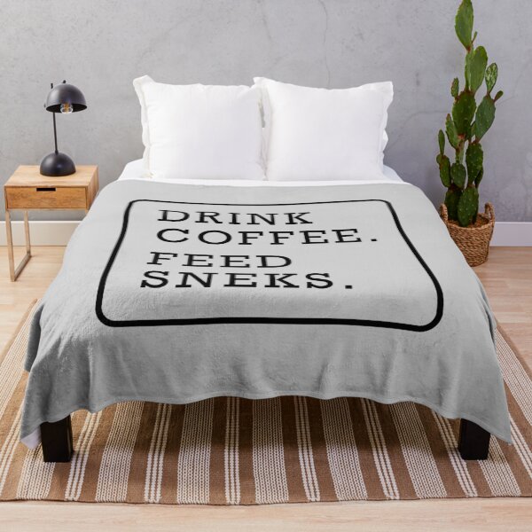 Item preview, Funny snake coffee lover graphic text design black designed and sold by Avicularious.