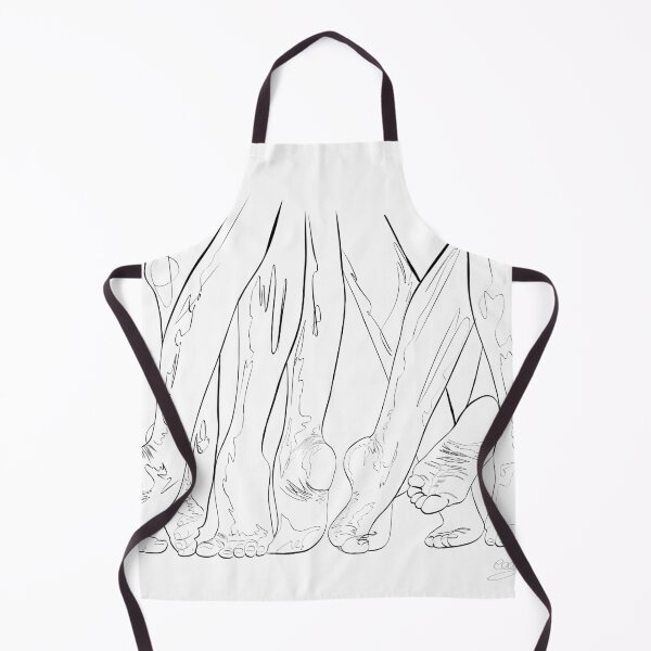 Item preview, Barefoot Dance Line Drawing by OLena Art designed and sold by Rocky Mountain Artistry.