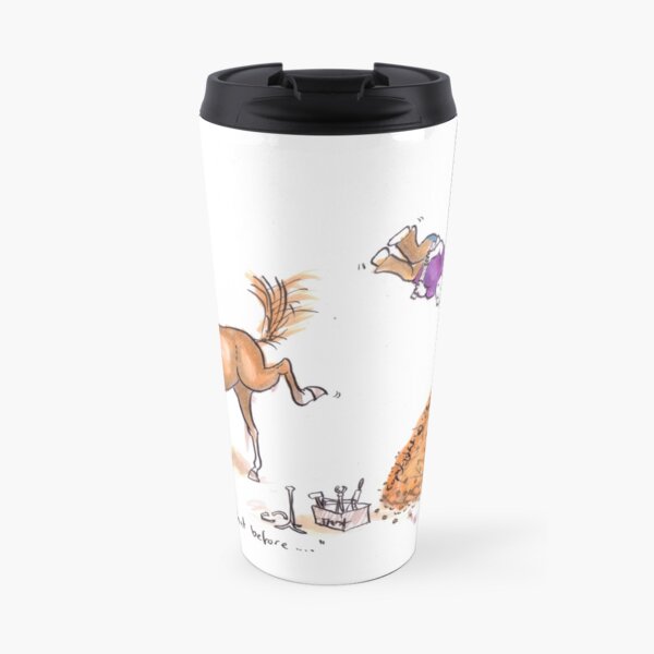 He's never done that before! Travel Mug
