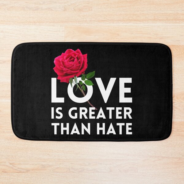 Item preview, love is greater than hate designed and sold by Tremendo.