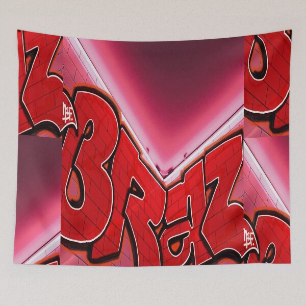 Item preview, Graffiti - Brazz MSF - "Red N Black" "Piece" Edition #2 (Digital Graffiti) designed and sold by Brazz Official.