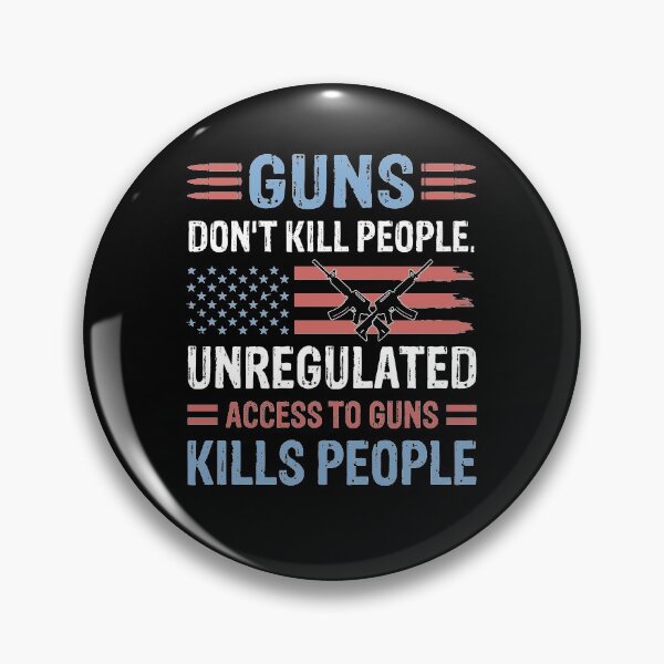 Item preview, Guns don't kill people. designed and sold by mickwithanm.