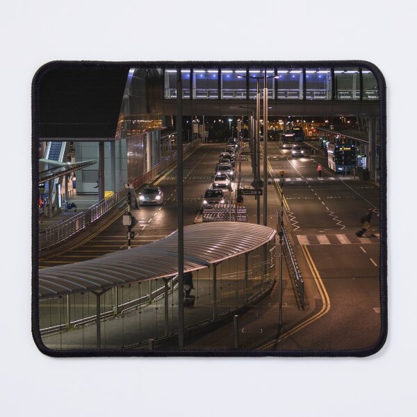 Item preview, The streets of Dublin Airport at night designed and sold by AlbertMi.
