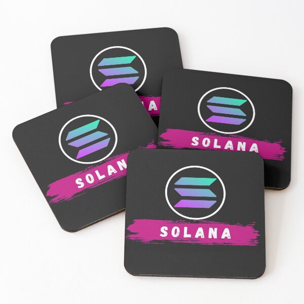 Item preview, Solana Brush Stroke Crypto Design designed and sold by Funny-Tees4U.