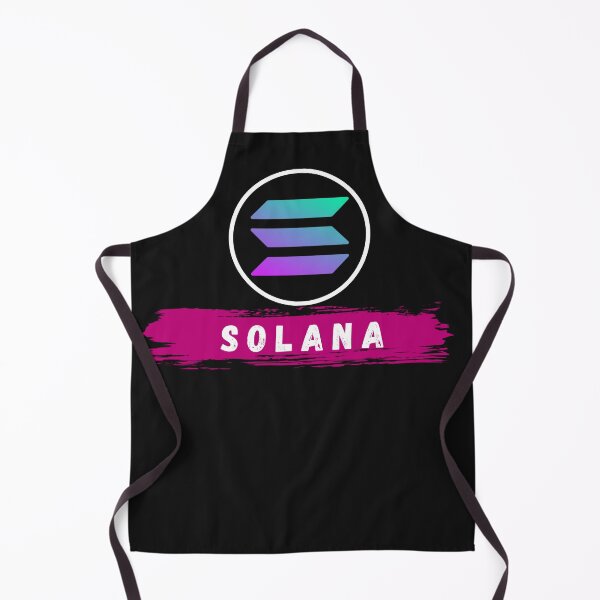 Item preview, Solana Brush Stroke Crypto Design designed and sold by Funny-Tees4U.