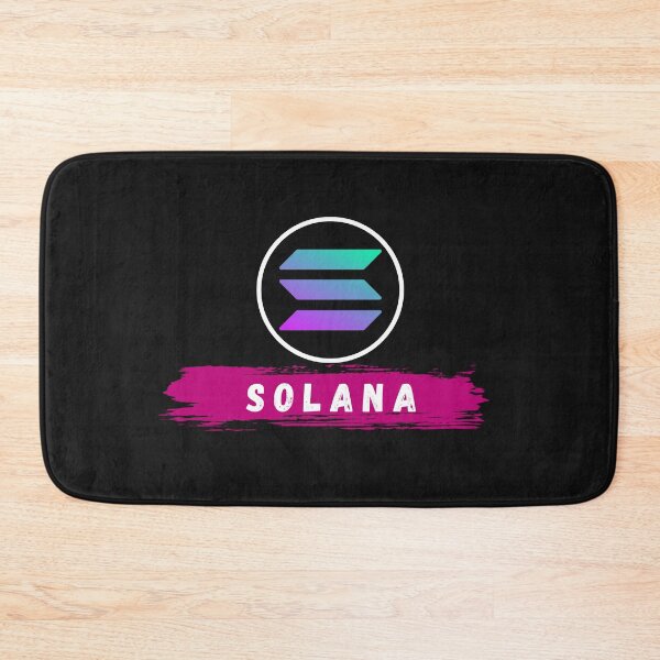 Item preview, Solana Brush Stroke Crypto Design designed and sold by Funny-Tees4U.