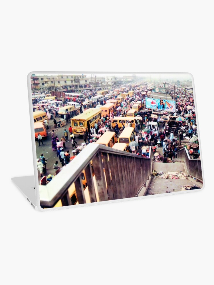 Thumbnail 1 of 2, Laptop Skin, Multitude of Humanity designed and sold by Muyiwa.