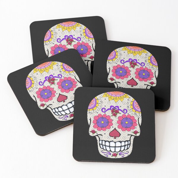 Item preview, Day of the Dead Style Sugar Skull designed and sold by CheriesArt.