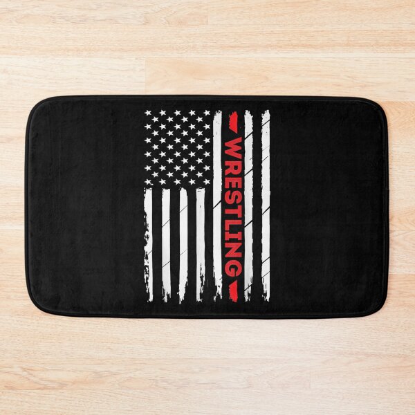 Item preview,  American Flag Wrestling Patriotic Wrestler Wrestle designed and sold by cysandy.