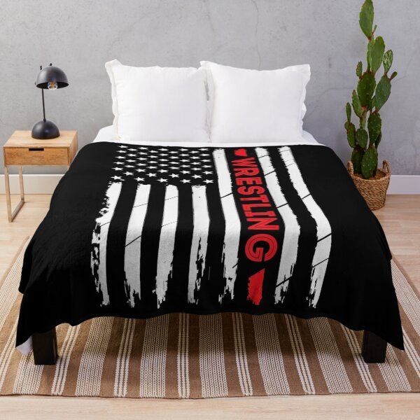 Item preview, American Flag Wrestling Patriotic Wrestler Wrestle designed and sold by cysandy.