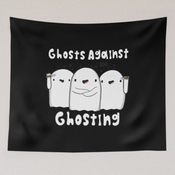 Item preview, Kawaii Ghosts T-ShirtGhosts Against Ghosting designed and sold by ShopBaoloc.