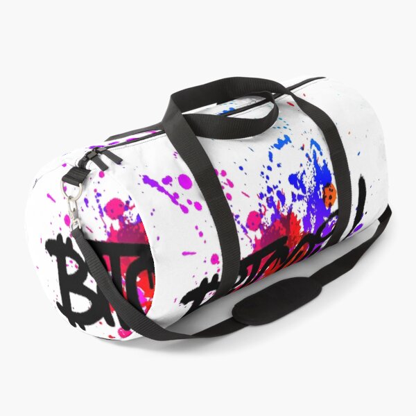 Item preview, Bitcoin Paint Splatter Crypto Design designed and sold by Funny-Tees4U.