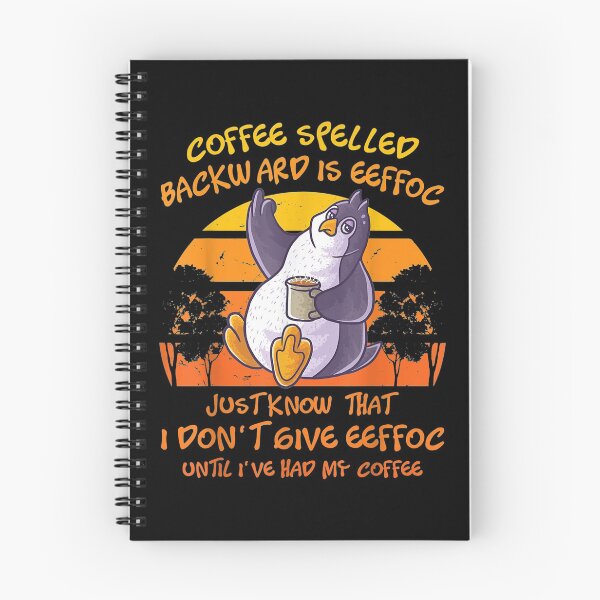 Item preview,  Coffee Spelled Backwards Eeffoc Arctic Penguin designed and sold by cysandy.