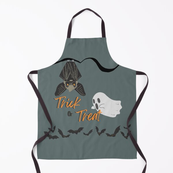 Item preview, Trick or Treat Ghost and Bat designed and sold by Ksaavet.
