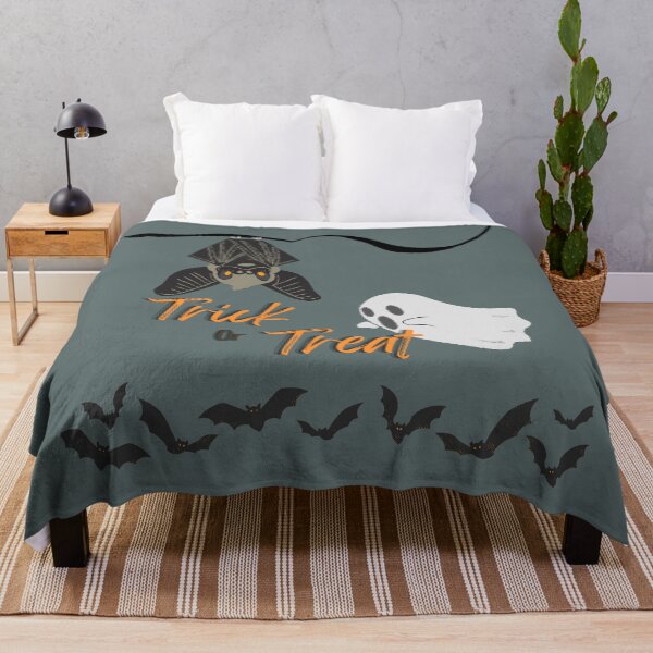 Item preview, Trick or Treat Ghost and Bat designed and sold by Ksaavet.