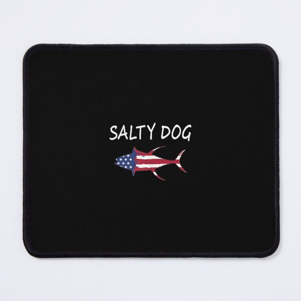 Item preview,  Salty Dog American Flag Tuna Saltwater Ocean Game Fish designed and sold by cysandy.