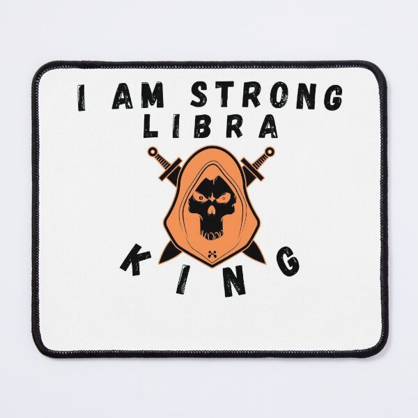 Item preview, i am strong libra king designed and sold by ISRAA STORE999.