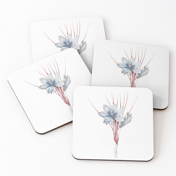 Item preview, Red Alt of Autumn Crocus Flower designed and sold by DaphneKstudio .