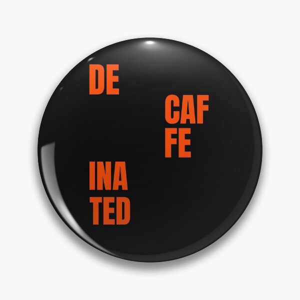 Item preview, Decaffeinated text. designed and sold by DesignedBySnip.