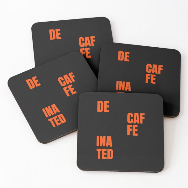 Item preview, Decaffeinated text. designed and sold by DesignedBySnip.