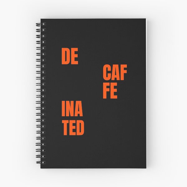 Item preview, Decaffeinated text. designed and sold by DesignedBySnip.