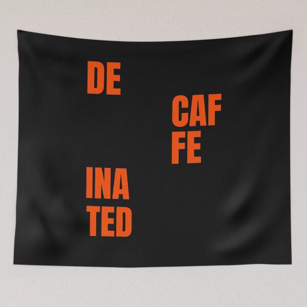Item preview, Decaffeinated text. designed and sold by DesignedBySnip.