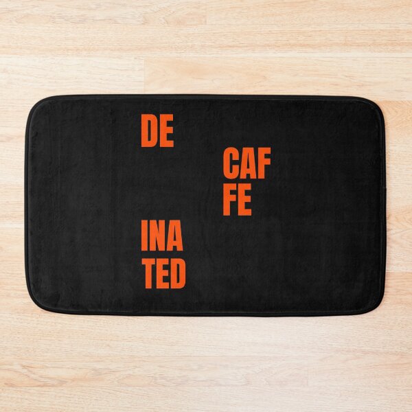 Item preview, Decaffeinated text. designed and sold by DesignedBySnip.