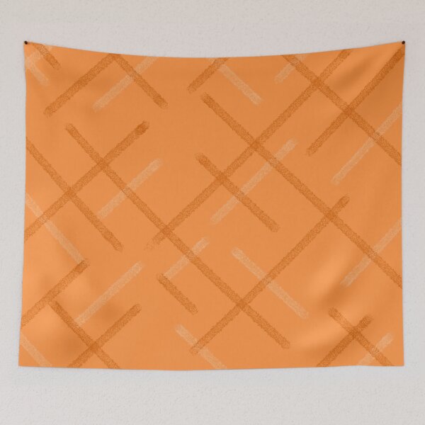 Item preview, Lines Crisscross, Orange designed and sold by SariePhotograph.