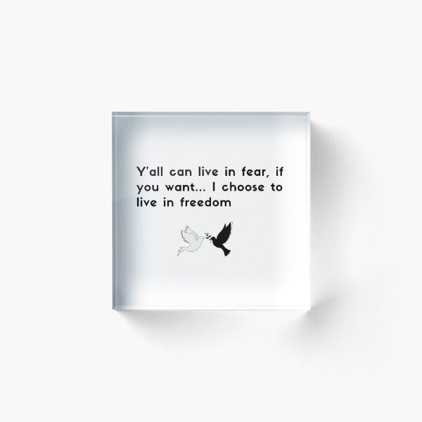 Item preview, Elijo vivir en libertad designed and sold by LivEasy.