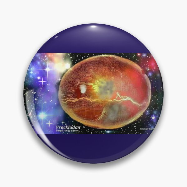 Item preview, COSMIC ART                      //            Planet  Vrockladon  /  A large rocky planet designed and sold by Imagin8er.