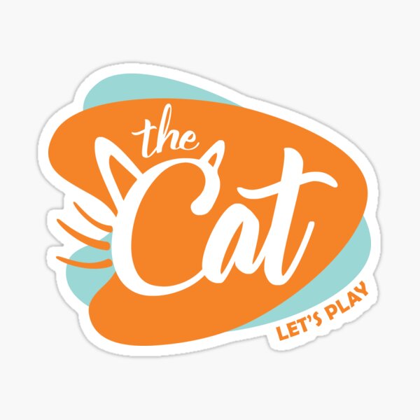 The Cat Logo Sticker