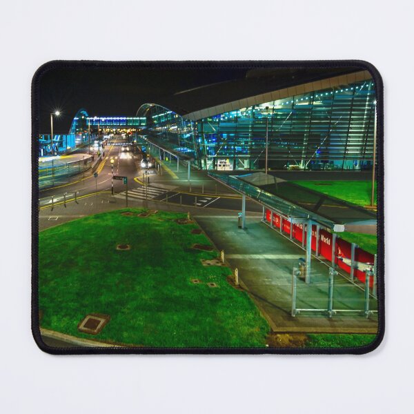 Item preview, The streets of Dublin Airport at night designed and sold by AlbertMi.
