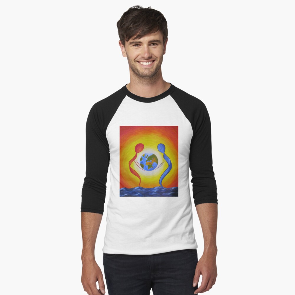 Item preview, Baseball ¾ Sleeve T-Shirt designed and sold by wernerszendi.