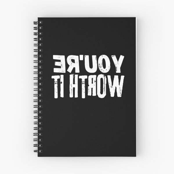 Item preview, Backwards Letter You're Worth It, Vintage Grunge designed and sold by ACC .